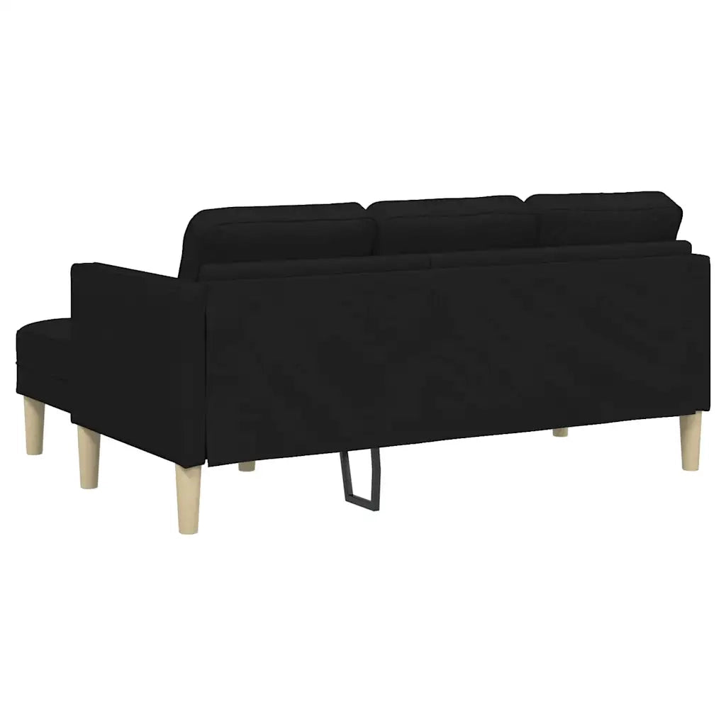 Set di divani con cuscino Nero Poliestere 42001915