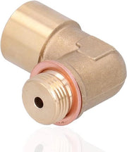 Sensore di Ossigeno Estensore 90 Gradi Estensione Spacer Adattatore Universale M18x1.5