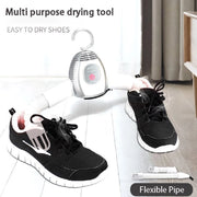 Trade Shop - Stendibiancheria Elettrico Portatile Asciugatrice Appendiabiti Rimovibile Casa -