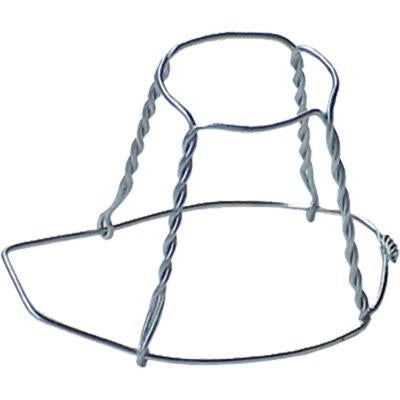 GABBIETTA X TAPPO SPUMANTE - ACCIAIO ZINCATO n°3 CF=PZ 100- 5 confezioni