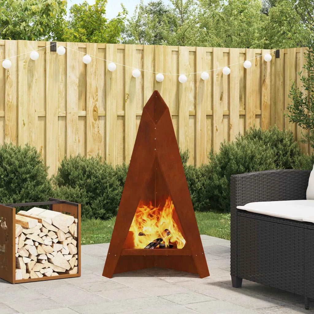 Focolare Marrone 58 x 40 x 100 cm CFW9972658