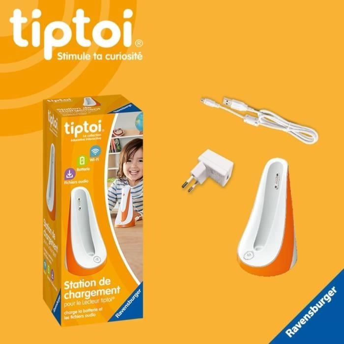 Ravensburger-tiptoi Stazione di ricarica-4005556001798-Da 3 anni