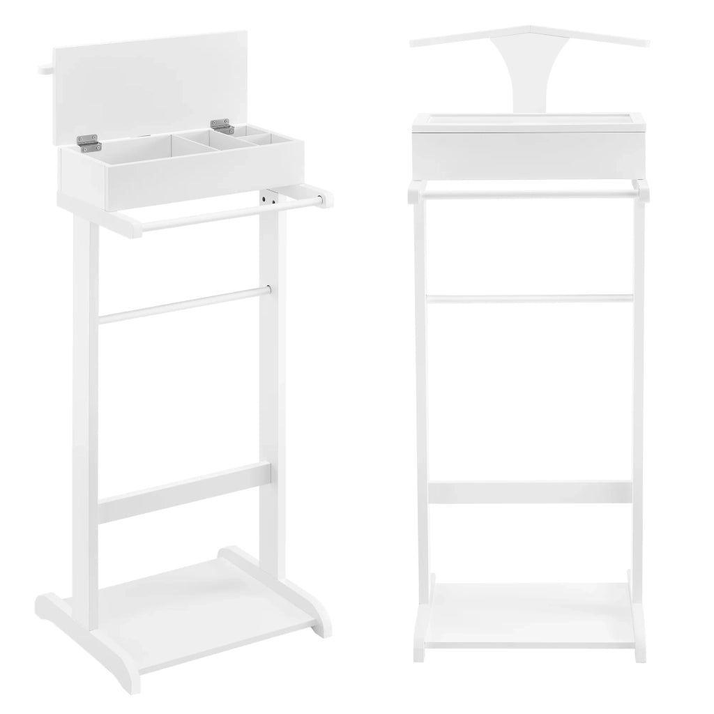 Servomuto apribile con 4 tasche 110 cm MDF bianco 03_0004519