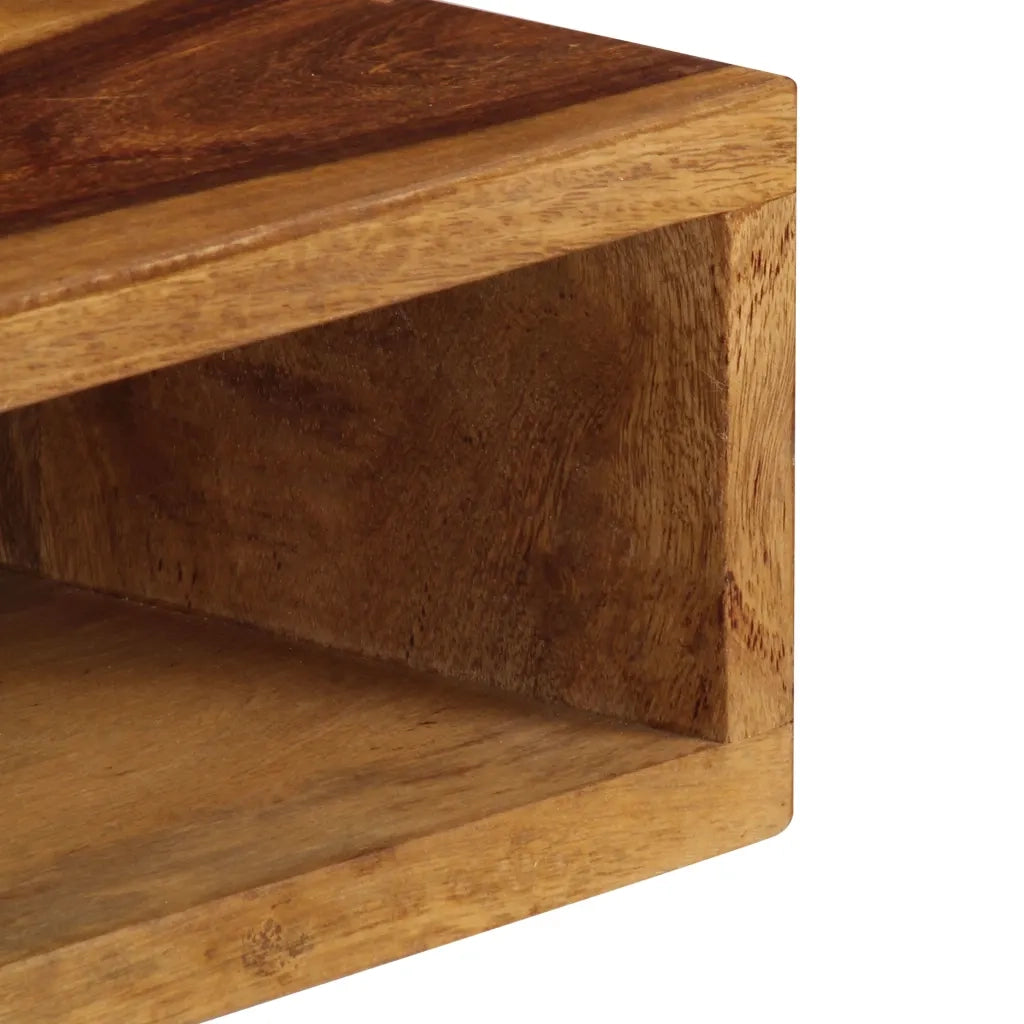 Tavolino da Salotto 110x50x35 cm in Legno Massello di Acacia 246223