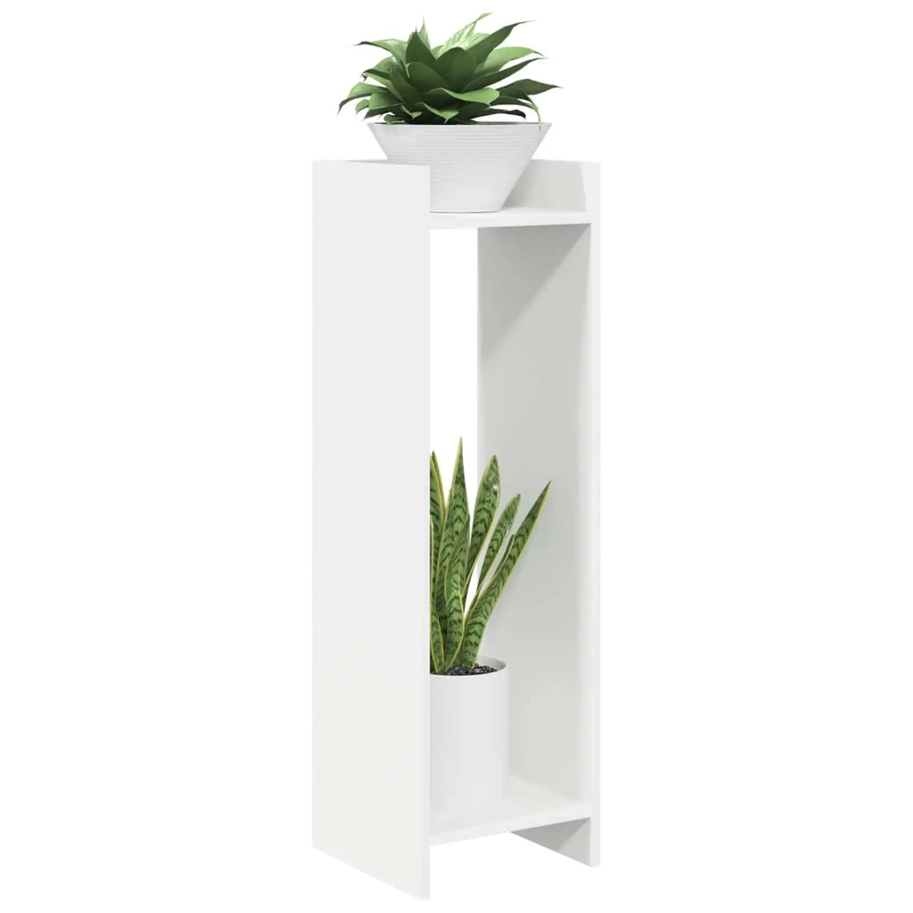 Supporto per piante 2 pz Bianco 30 x 30 x 100 cm 899563