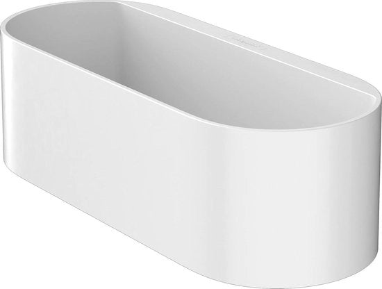 Organizzatore per la stanza da bagno profonda con piano doccia per la stanza da bagno accessori senza foratura per la stanza da bagno matto bianco 27912700