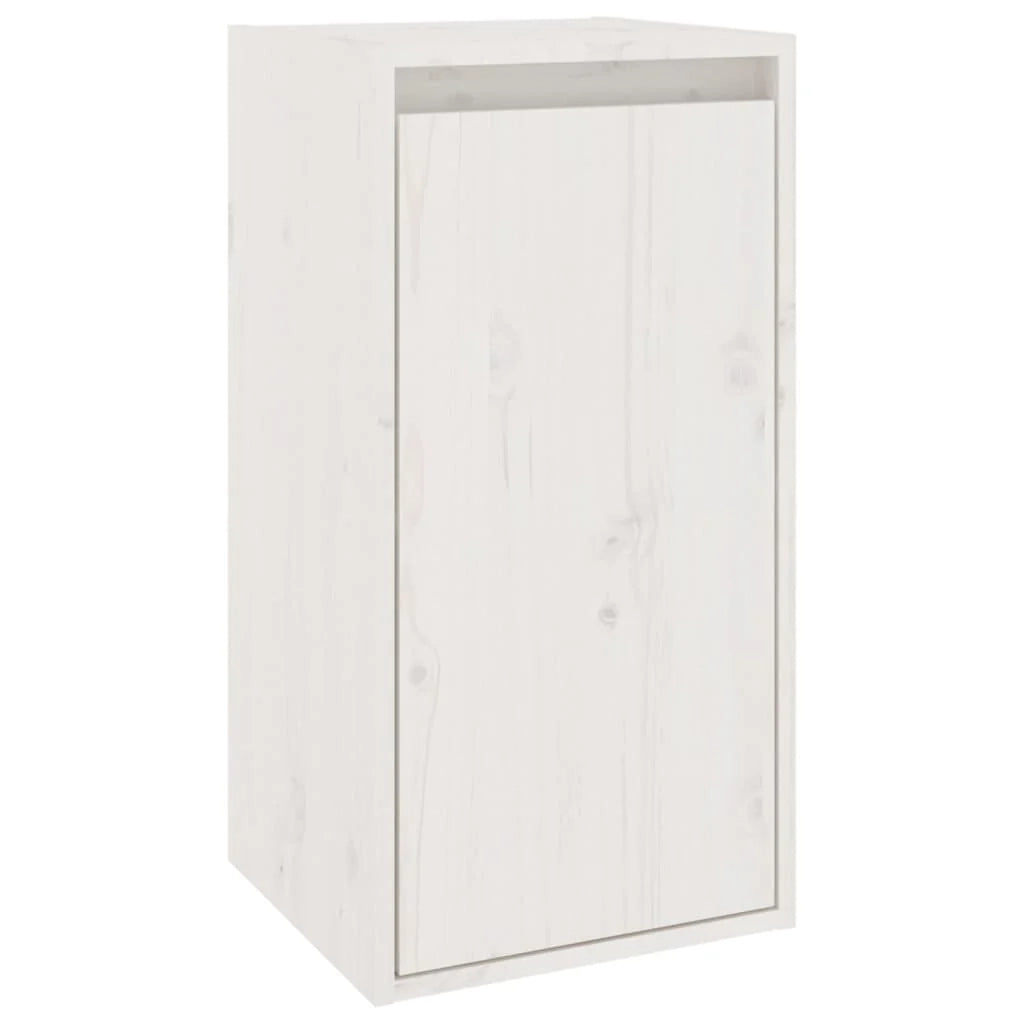 Mobile TV multimediale scaffale TV credenza mobile TV sala da pranzo soggiorno camera da letto 6 pezzi legno massello di pino bianco 02_0028795