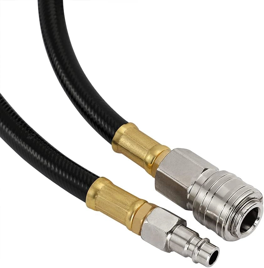 Avvolgitubo ad Aria Compressa Tubo 20m Attacco 1/4' Supporto a Parete Rotante 180° Bobina