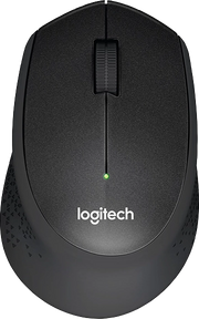 ORIGINAL Logitech Accessori per computer nero 910-004909 M330 SILENT PLUS Mouse Logitech, 3 pulsanti, wireless, 2,4 GHz, ricevitore wireless (USB)