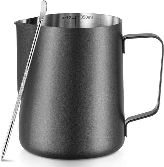 Bottiglia di latte schiumante - acciaio inossidabile - 350 ml