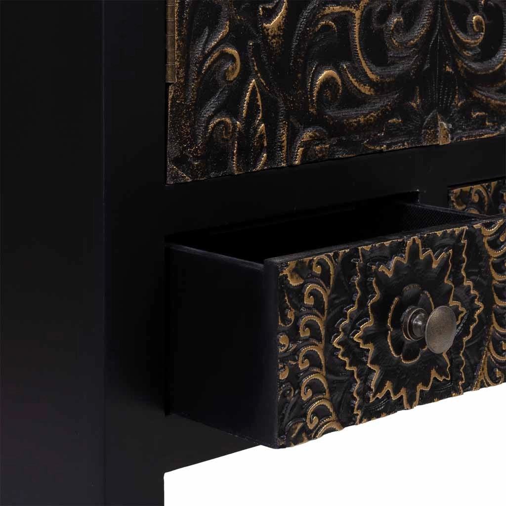Armadio in legno con 2 cassetti e 2 porta 50x34,5x121h cm
