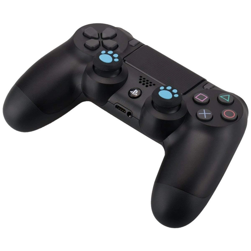 Trade Shop - Set 4 Pezzi Copri Tasto Tasti Zampette Anti Scivolo Joystick Ps4 Ps3 Switch -