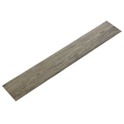 Pavimento in vinile PVC autoadesivo 28 pezzi 3,92 m² accenti rovere grigio 03_0007222