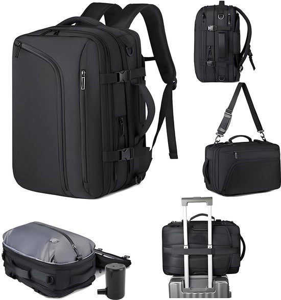 Borsa a vuoto per tappeti 36-55L - Handbagage - Ademend - Oxford-doek - 180 gradi apertura - Peso 1493 g - Valigetta per viaggi