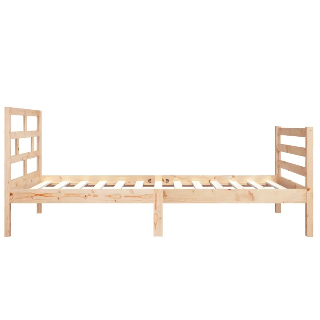 Giroletto-Struttura Letto 75x190 cm Small Single in Legno Massello 936167