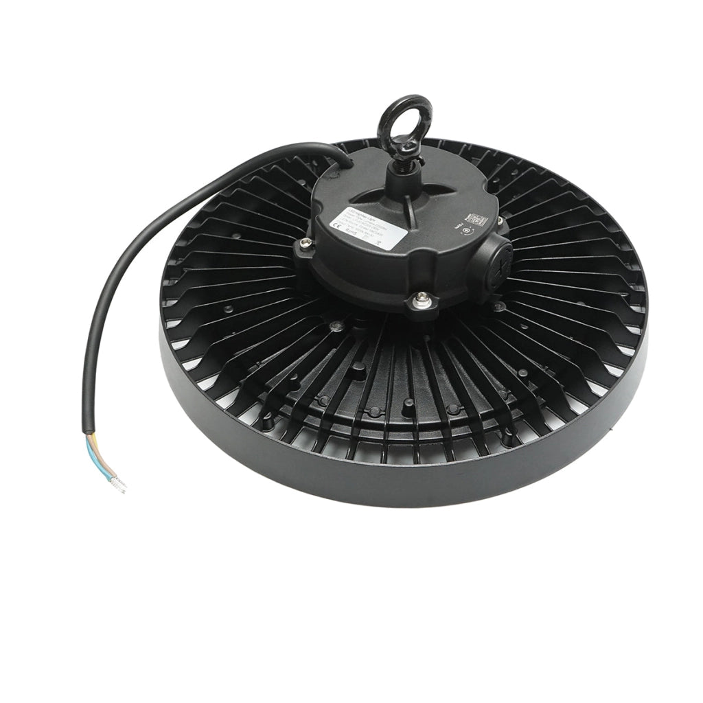 Lampada LED industriale High-Bay 150W, 220V, 6000K, 22500lm per capannoni, magazzini 330x140mm Breckner Germany