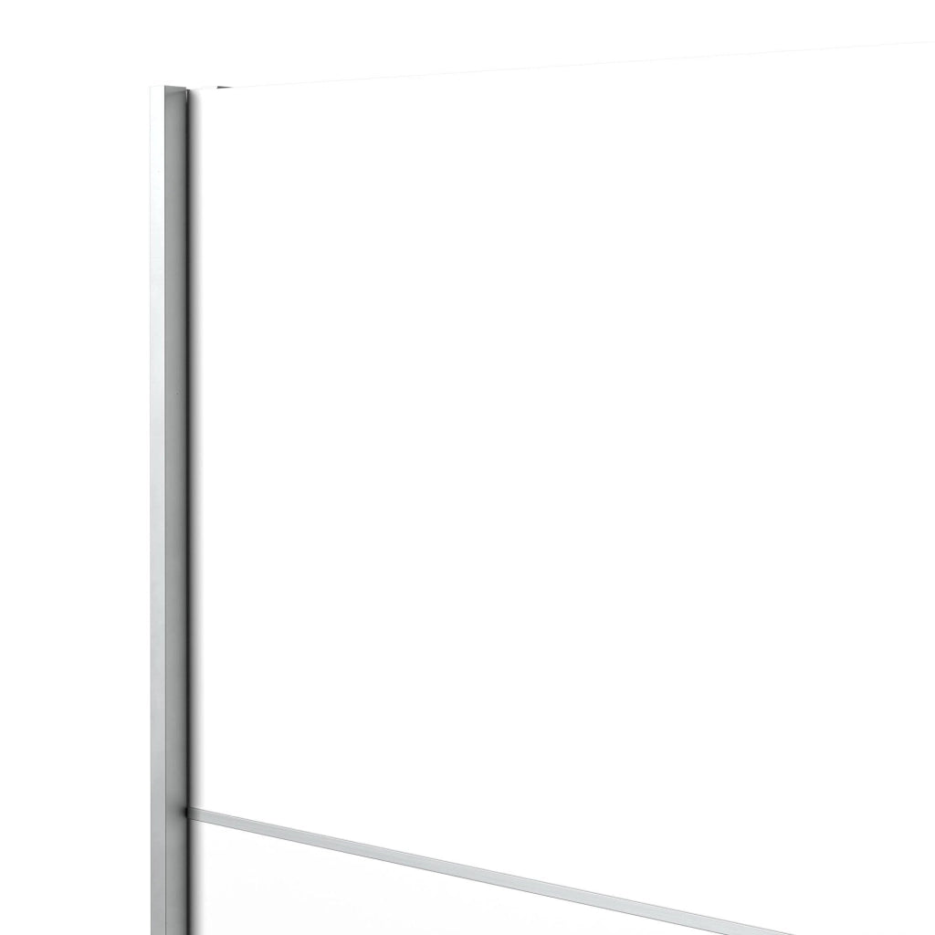 Guardaroba 2 ante Acerno, Mobile camera da letto, Cabina armadio portabiti, Armadio appendiabiti, 243x64 h202 cm, Bianco