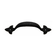 MANIGLIA FERRO BATTUTO 316  90 MM NERO SFUMATO- CASIRAGHI ENRICO- 25,0 pz