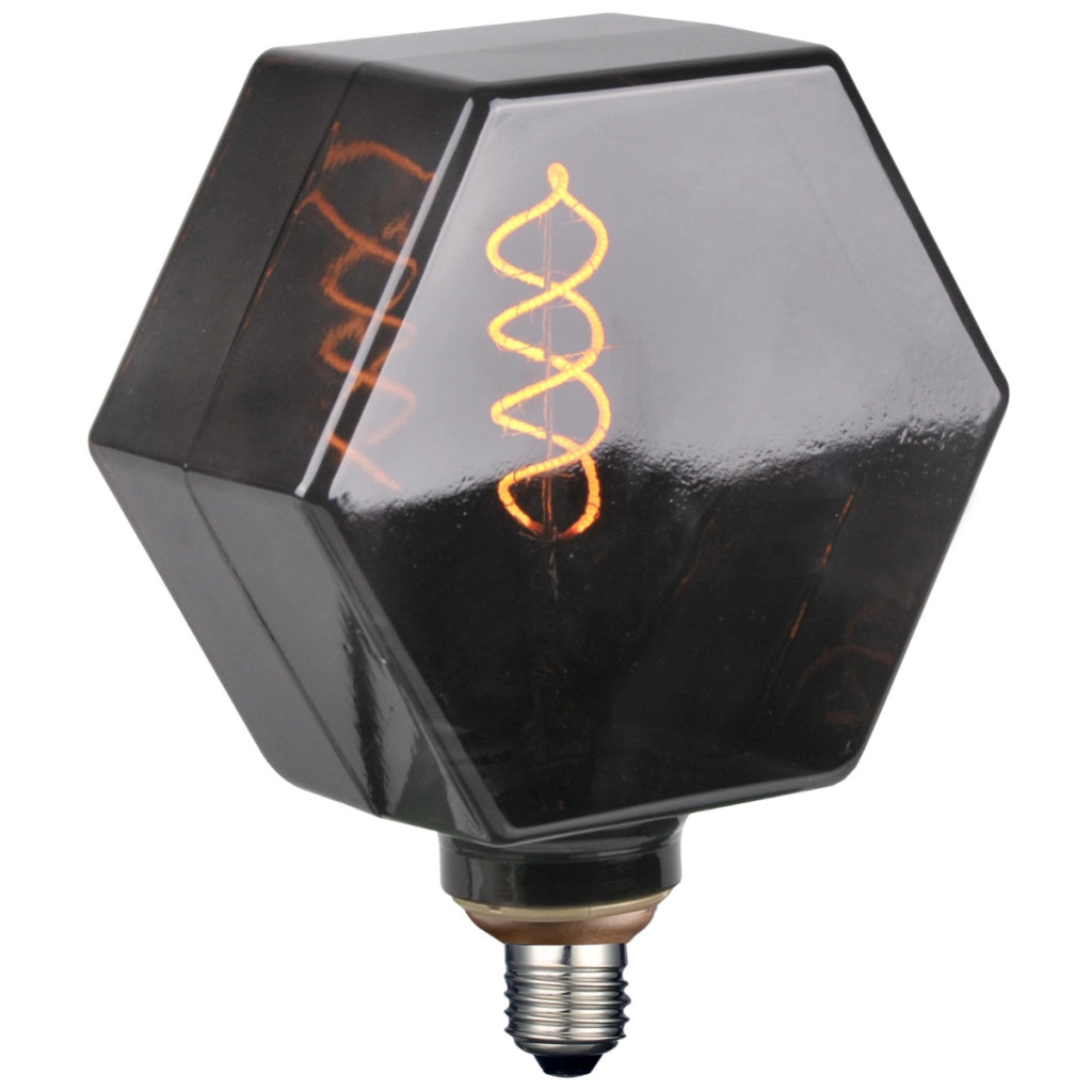 Lampadina LED Filament DecoVintage Smoke E27 4W Polux