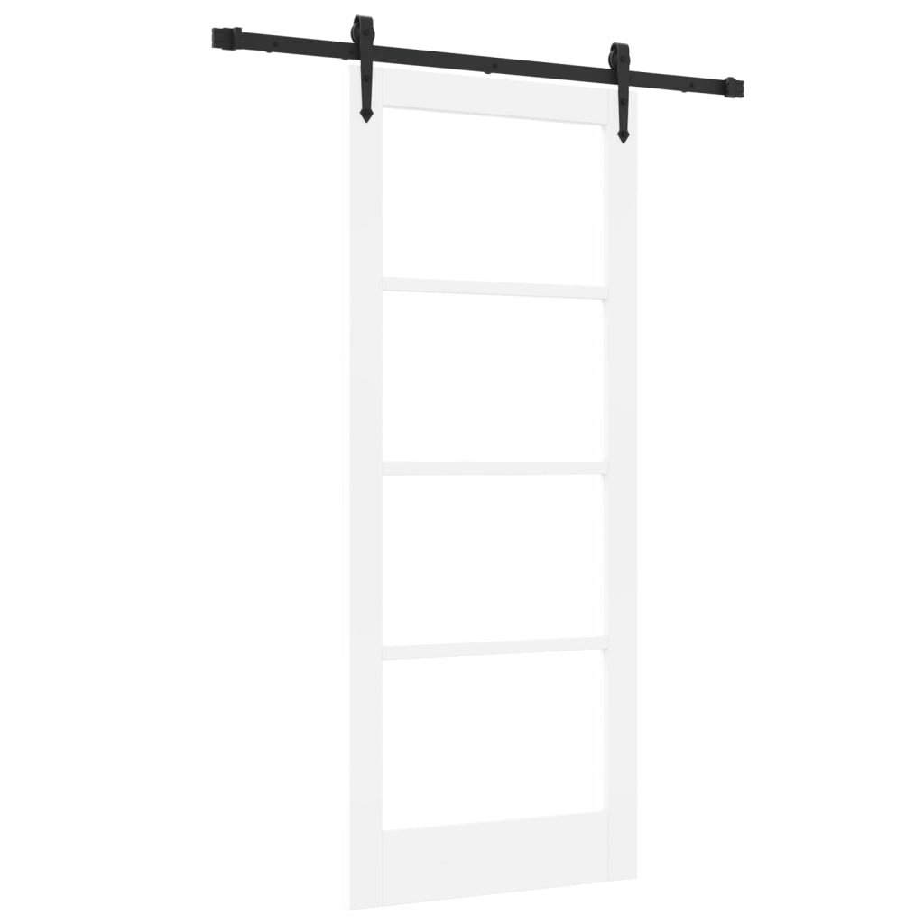 Porta scorrevole  con set di ferramenta 'ORKDAL'Bianca 83x202 cm