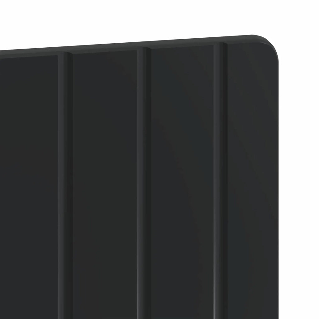 Testiera da Muro ZWOLLE Nero Legno ingegnerizzato 896526