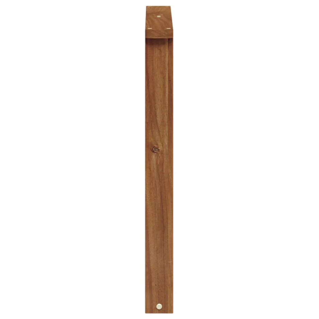 Braccioli 2 pcs Marrone 60 x 6 x 61 cm Legno multistrato 900520