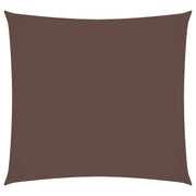 Vela Parasole in Tela Oxford Quadrata 2,5x2,5 m Marrone