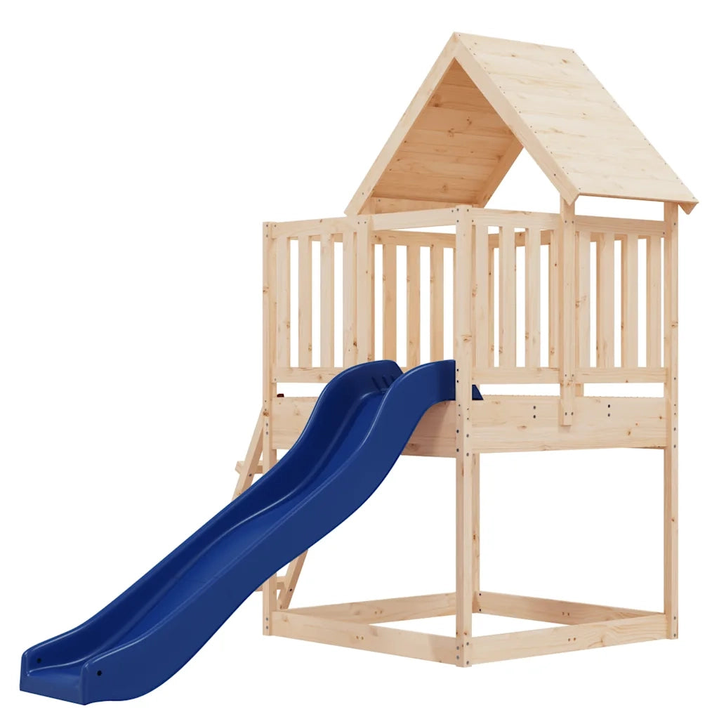 Set da Gioco da Esterno in Legno Massello di Pino 3155933