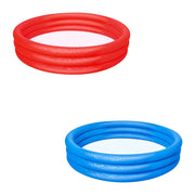 Trade Shop - Piscina Tinta Unita Effetto Ghiaccio Gonfiabile 3 Anelli 183x33cm Giardino 51027 -