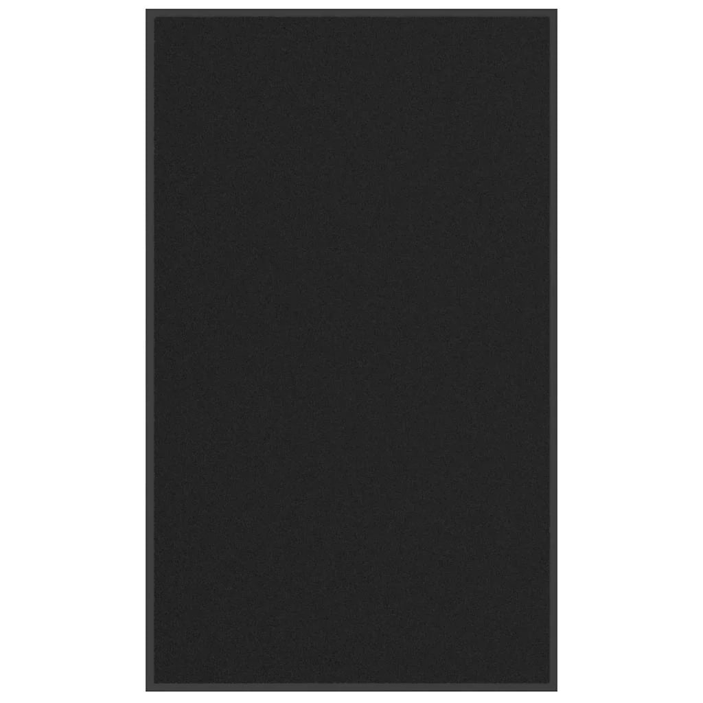 Zerbino antiscivolo resistente per interni/esterni 90 x 150 cm polipropilene nero 02_0058153