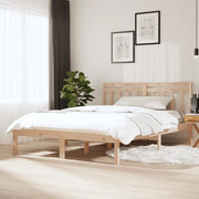 Giroletto-Struttura Letto in Legno Massello di Pino 140x190 cm 263402