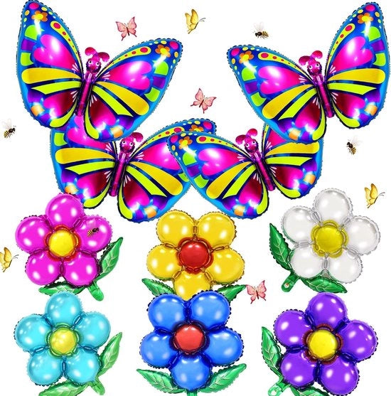 Ballooncini colorati - set da 10 - decorazione in carta