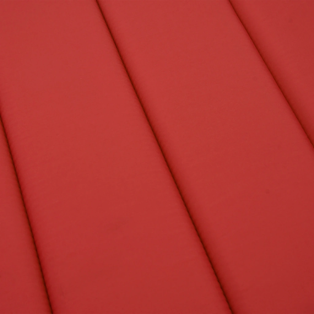 Cuscino per Lettino Rosso 186x58x4 cm in Tessuto Oxford 314164