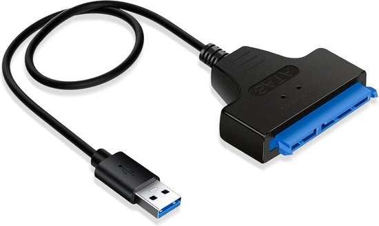 Adattatore USB 3.0 a SATA - 5 Gbps alta velocità - convertitore SSD HDD 2,5 pollici - cavo 50 cm