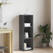 Libreria/Mobile TV Grigio Lucido 36x30x114 cm Legno Multistrato 800143