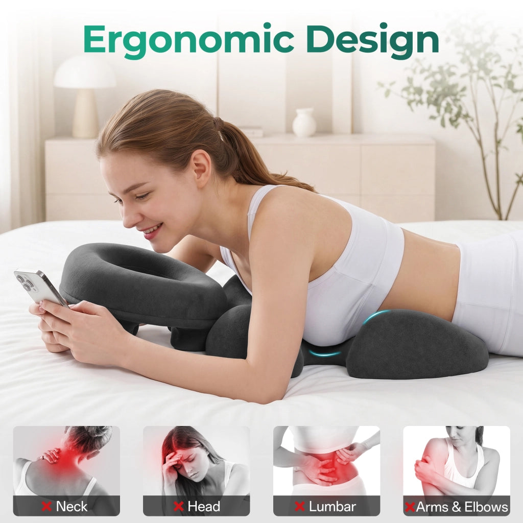 Cuscino di supporto per massaggi ¨C Minimal ¨C adatto a benessere e sonno post operatorio