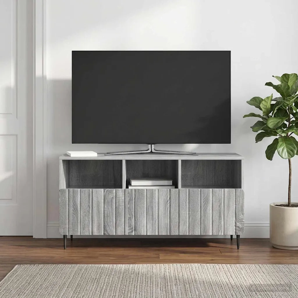 Mobile TV Grigio Sonoma 102 x 34,5 x 50 cm Legno ingegnerizzato 894451