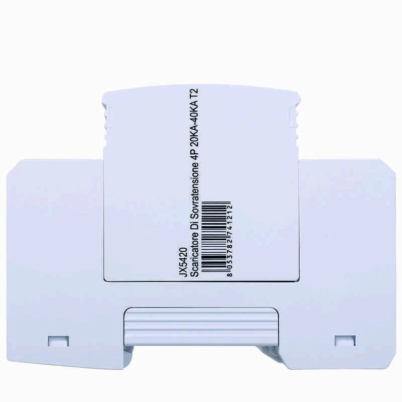 Scaricatore Di Sovratensione 220V T2 4P 275V 20KA Occupa 4 Moduli DIN