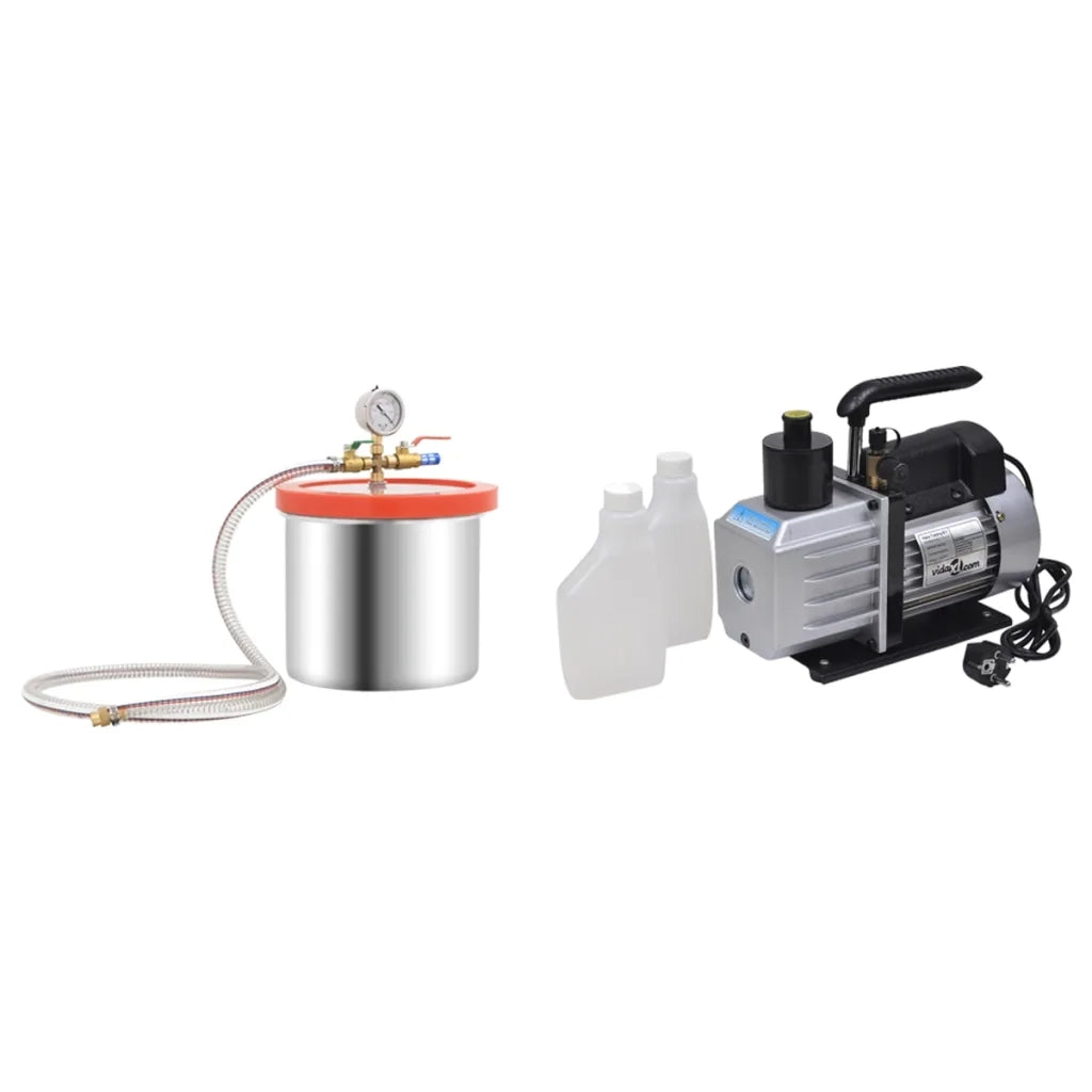 Camera a Vuoto con Pompa a 2 Stadi 7,4 Lcod mxl 121470