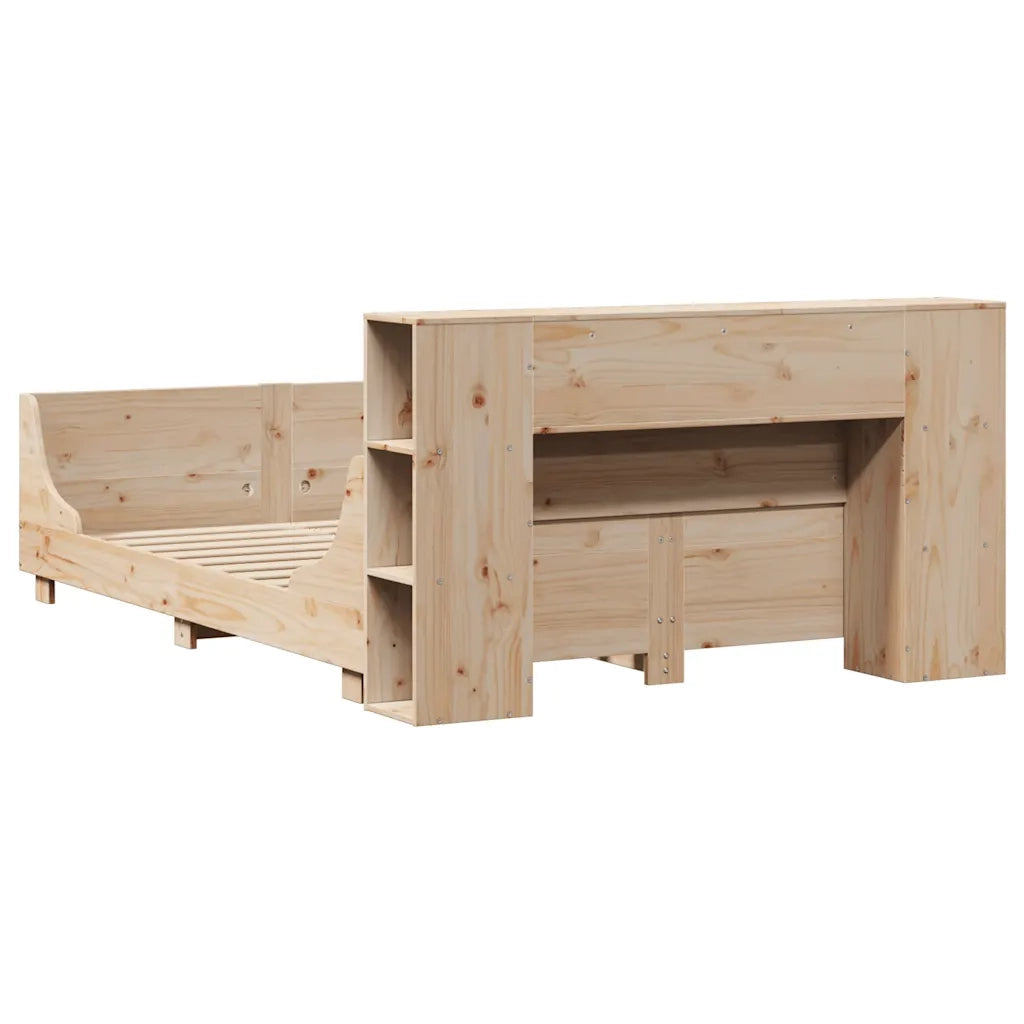 Giroletto senza Materasso 160x200 cm in Legno Massello di Pino 3323761