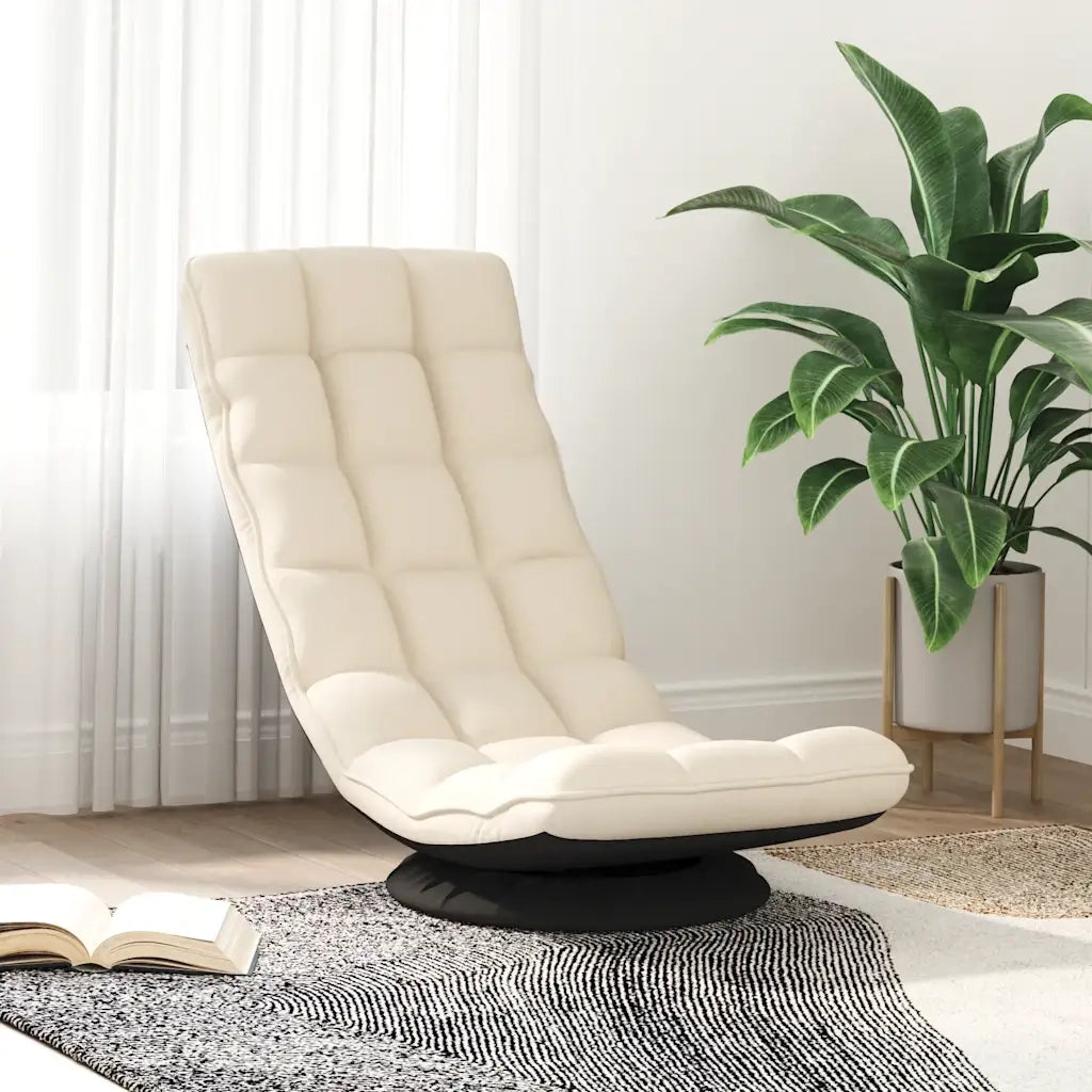 Sedia da Terra Girevole in Lino 70x51x79 cm CFW4302730