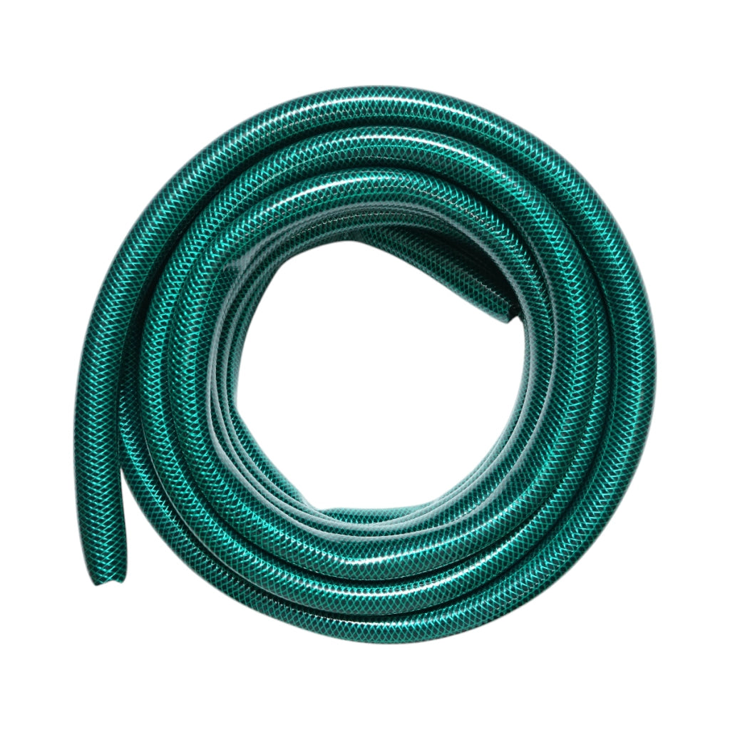 Set avvolgitubo da giardino 19mm x 7.5m con adattatore 3/4-1/2, connettori e ugello regolabile 1/2