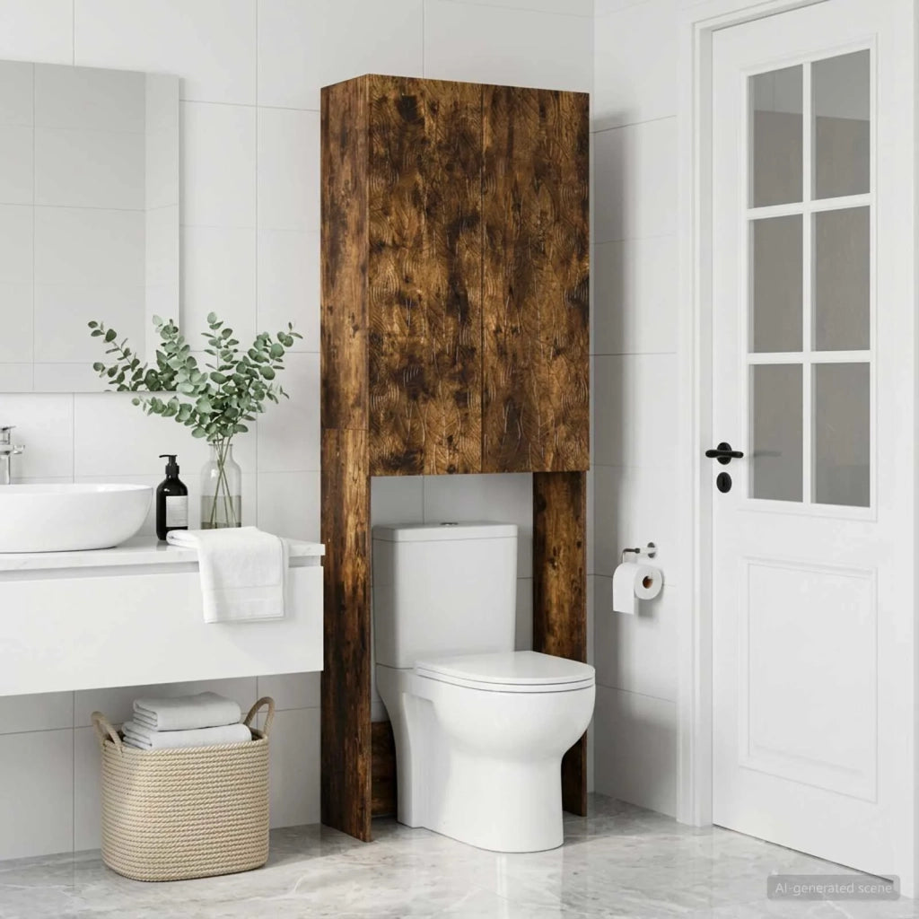 Mobile Bagno DELFT Rovere Fumo 66 x 25,5 x 190 cm 897140