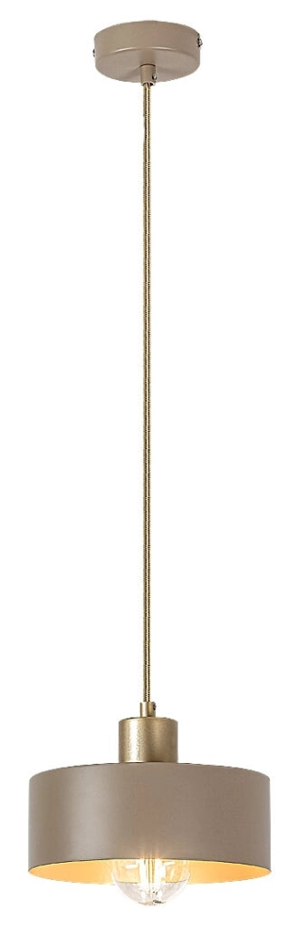 Lampadario Tisandra 1xE27 grigio-beige Rabalux