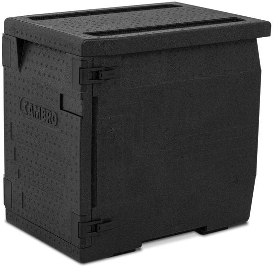 Tecnobox per 4 bacini GN 1/1 - 10 cm di profondità - carrello anteriore