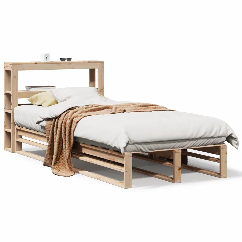 vidaXL Letto senza Materasso 90x200 cm in Legno Massello di Pino
