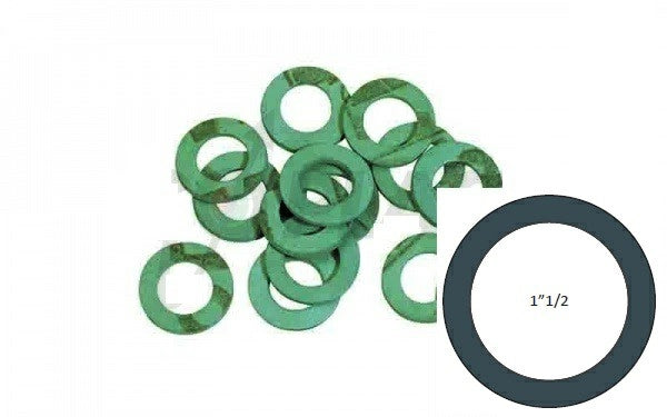 GUARNIZ.ESENTE AM. 1" 1/2 - KIT 10PZ - GO PLAST