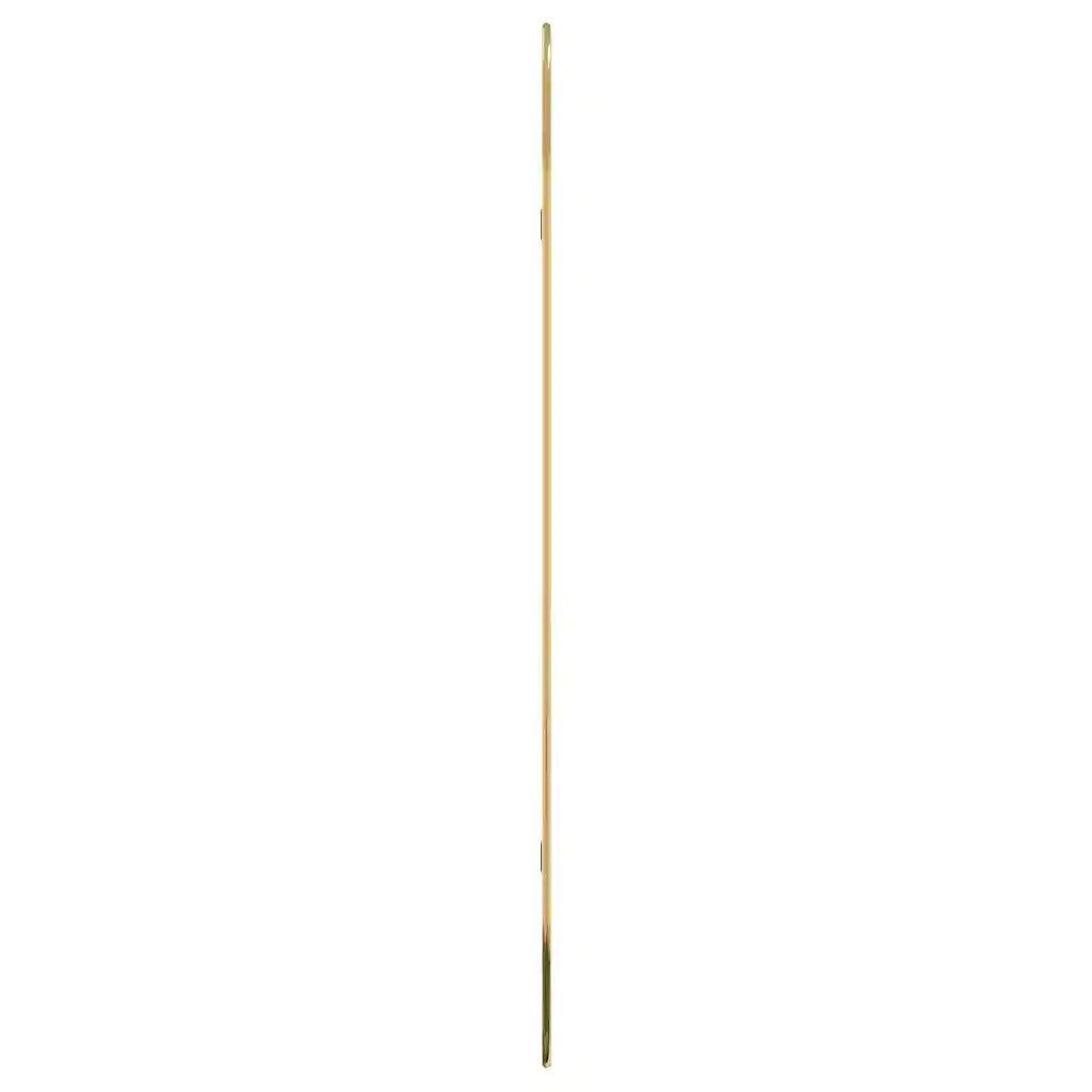 Specchio da Parete Dorato 100x45 cm Ovale 348201