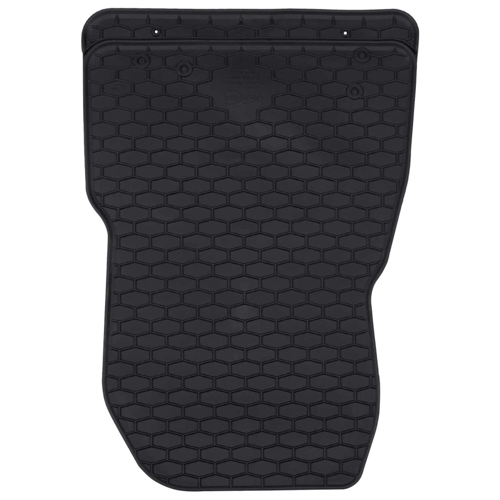Tappetino per Auto 3 pz Nero Gomma CFW5261384