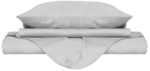 Copripiumino Singolo con Sacco e Federe Doubleface Bianco/Bianco